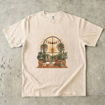 Make a Ritual of Morning - Sunroom Crystal Plant T-Shirt