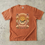 Sunshine for the Soul, Moonlight for the Mind - Sun & Moon Celestial Floral T-Shirt