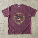Messages Come in Quiet Wings - Swallow Moon Celestial T-Shirt