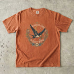 Messages Come in Quiet Wings - Swallow Moon Celestial T-Shirt