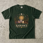 Radiance - Sun Moon Crystal & Botanical T-Shirt
