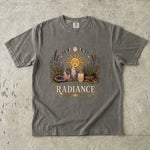 Radiance - Sun Moon Crystal & Botanical T-Shirt