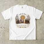 Radiance - Sun Moon Crystal & Botanical T-Shirt