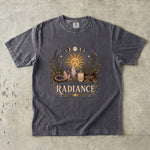 Radiance - Sun Moon Crystal & Botanical T-Shirt