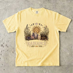 Radiance - Sun Moon Crystal & Botanical T-Shirt