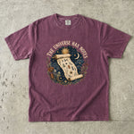 The Universe Has Notes - Celestial Scroll & Crystal T-Shirt