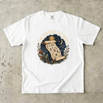 The Universe Has Notes - Celestial Scroll & Crystal T-Shirt