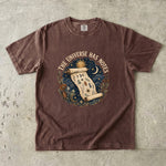 The Universe Has Notes - Celestial Scroll & Crystal T-Shirt