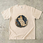 The Universe Has Notes - Celestial Scroll & Crystal T-Shirt