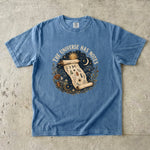 The Universe Has Notes - Celestial Scroll & Crystal T-Shirt