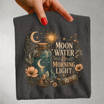 Moon Water & Morning Light - Crystal Jar Botanical T-Shirt