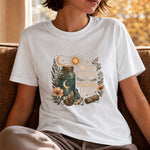 Moon Water & Morning Light - Crystal Jar Botanical T-Shirt