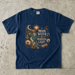 Moon Water & Morning Light - Crystal Jar Botanical T-Shirt