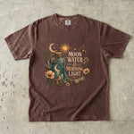 Moon Water & Morning Light - Crystal Jar Botanical T-Shirt