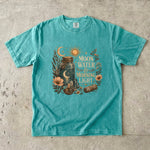 Moon Water & Morning Light - Crystal Jar Botanical T-Shirt