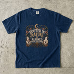 Rooted in Nature & Aligned With the Stars - Crystal Botanical T-Shirt