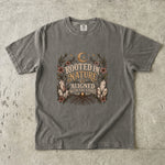 Rooted in Nature & Aligned With the Stars - Crystal Botanical T-Shirt