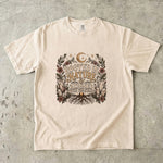 Rooted in Nature & Aligned With the Stars - Crystal Botanical T-Shirt