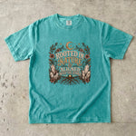 Rooted in Nature & Aligned With the Stars - Crystal Botanical T-Shirt