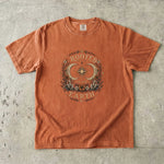 Rooted in the Earth - Crescent Moon Crystal & Floral T-Shirt
