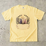 Crystals, Candles, Clarity - Moon Phase Crystal T-Shirt