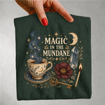 Magic in the Mundane - Celestial Coffee & Crystal T-Shirt