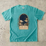 The Sky Keeps Secrets - Moonlit Floral Celestial T-Shirt