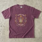 Elevate Your Energy - Crystal Sun & Moon Botanical T-Shirt