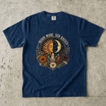Moon Made, Sun Raised - Sun & Moon Crystal Floral T-Shirt