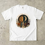 Moon Made, Sun Raised - Sun & Moon Crystal Floral T-Shirt