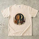 Moon Made, Sun Raised - Sun & Moon Crystal Floral T-Shirt