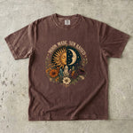 Moon Made, Sun Raised - Sun & Moon Crystal Floral T-Shirt