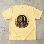 Moon Made, Sun Raised - Sun & Moon Crystal Floral T-Shirt