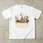 Currently Charging - Crystal Moon & Botanical T-Shirt