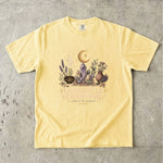 Currently Charging - Crystal Moon & Botanical T-Shirt