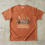 Currently Charging - Crystal Moon & Botanical T-Shirt