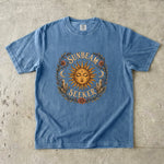 Sunbeam Seeker - Sun Moon Crystal & Floral T-Shirt
