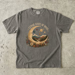 Lunar State of Mind - Mountain Moon & Wildflower T-Shirt