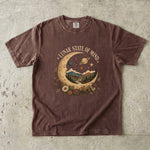 Lunar State of Mind - Mountain Moon & Wildflower T-Shirt