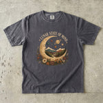 Lunar State of Mind - Mountain Moon & Wildflower T-Shirt