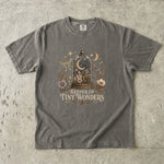 Keeper of Tiny Wonders - Moth Moon & Crystal T-Shirt