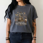 Keeper of Tiny Wonders - Moth Moon & Crystal T-Shirt