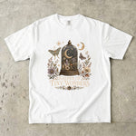 Keeper of Tiny Wonders - Moth Moon & Crystal T-Shirt