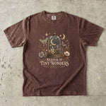 Keeper of Tiny Wonders - Moth Moon & Crystal T-Shirt
