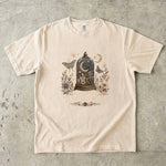 Keeper of Tiny Wonders - Moth Moon & Crystal T-Shirt