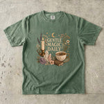 Gentle Magic Daily - Tea Candle & Crystal T-Shirt