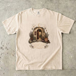 Moonlight Looks Like Home - Cottage Moon & Botanical T-Shirt