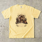 Moonlight Looks Like Home - Cottage Moon & Botanical T-Shirt