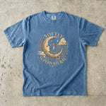 Softly Supernatural - Crescent Moon Crystal & Floral T-Shirt