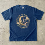 Softly Supernatural - Crescent Moon Crystal & Floral T-Shirt